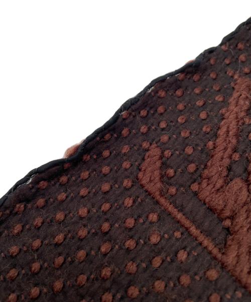 LOUIS VUITTON（ルイ ヴィトン）LOUIS VUITTON (ルイ ヴィトン) エシャルプ ロゴマニア マフラー ブラウンの古着・服飾アイテム