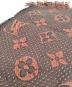 中古・古着 LOUIS VUITTON (ルイ ヴィトン) エシャルプ ロゴマニア マフラー ブラウン：18000円