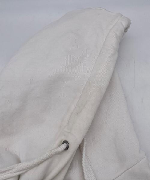 BLACK LABEL CRESTBRIDGE（ブラックレーベル クレストブリッジ）BLACK LABEL CRESTBRIDGE (ブラックレーベル クレストブリッジ) プルオーバーパーカー ホワイト サイズ:Lの古着・服飾アイテム