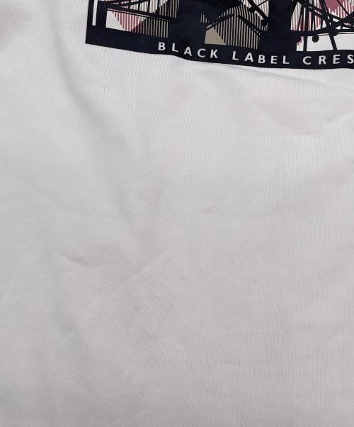BLACK LABEL CRESTBRIDGE（ブラックレーベル クレストブリッジ）BLACK LABEL CRESTBRIDGE (ブラックレーベル クレストブリッジ) プルオーバーパーカー ホワイト サイズ:Lの古着・服飾アイテム