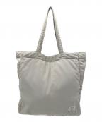 PORTERポーター）の古着「トートバッグ」｜スカイブルー×グレー