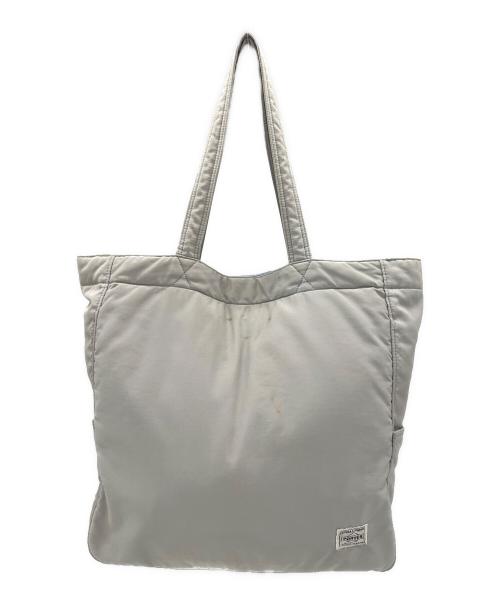 PORTER（ポーター）PORTER (ポーター) トートバッグ スカイブルー×グレーの古着・服飾アイテム