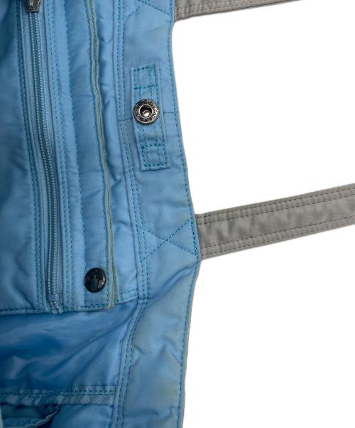 PORTER（ポーター）PORTER (ポーター) トートバッグ スカイブルー×グレーの古着・服飾アイテム