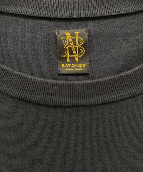 BATONER（バトナ―）BATONER (バトナ―) 半袖カットソー ネイビー サイズ:3の古着・服飾アイテム