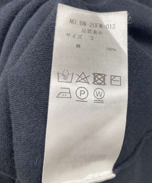 BATONER（バトナ―）BATONER (バトナ―) 半袖カットソー ネイビー サイズ:3の古着・服飾アイテム