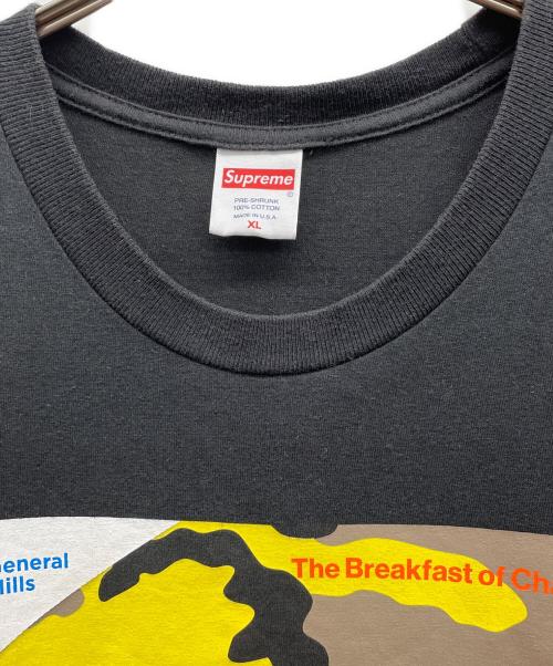 SUPREME（シュプリーム）Supreme (シュプリーム) Wheaties Tee （ウィーティーズ）  ブラック サイズ:XLの古着・服飾アイテム