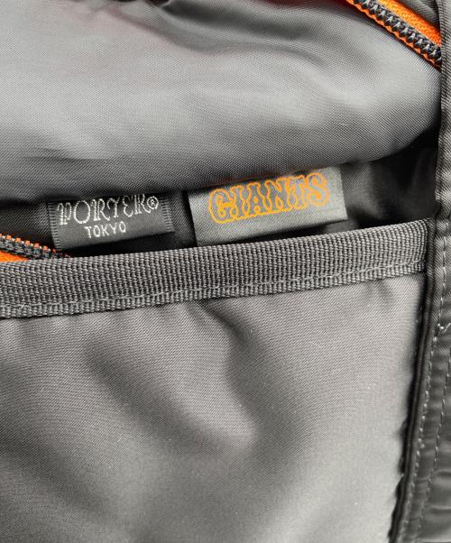 PORTER（ポーター）PORTER (ポーター) 読売ジャイアンツ (ヨミウリジャイアンツ) トートバッグ ブラック×オレンジの古着・服飾アイテム