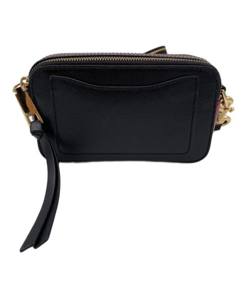 MARC JACOBS（マークジェイコブズ）MARC JACOBS (マークジェイコブス) ショルダーバッグ ブラック×レッドの古着・服飾アイテム