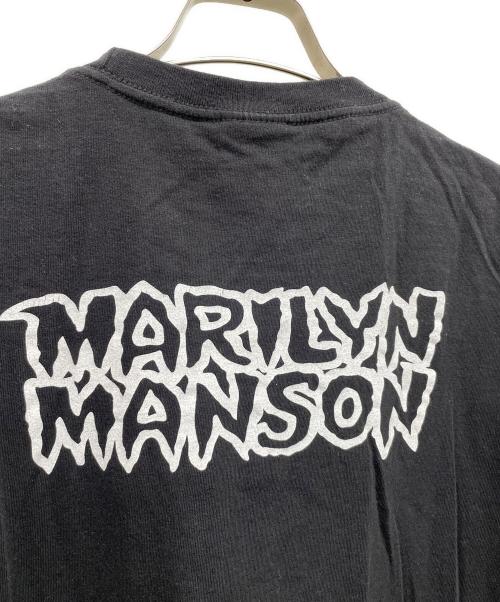 HOT（ホット）HOT (ホット) マリリンマンソン　ヴィンテージTシャツ ブラック サイズ:Mの古着・服飾アイテム
