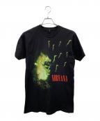 ttultexタルテックス）の古着「ニルヴァーナ ヴィンテージTシャツ」｜ブラック