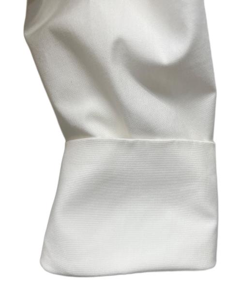 OHGA（オオガ）OHGA (オオガ) 裾フリルブラウス ホワイト サイズ:Fの古着・服飾アイテム