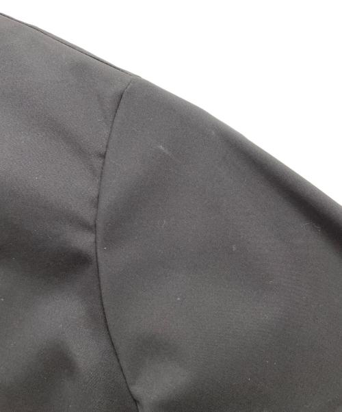 OHGA（オオガ）OHGA (オオガ) 裾フリルブラウス ブラック サイズ:Fの古着・服飾アイテム