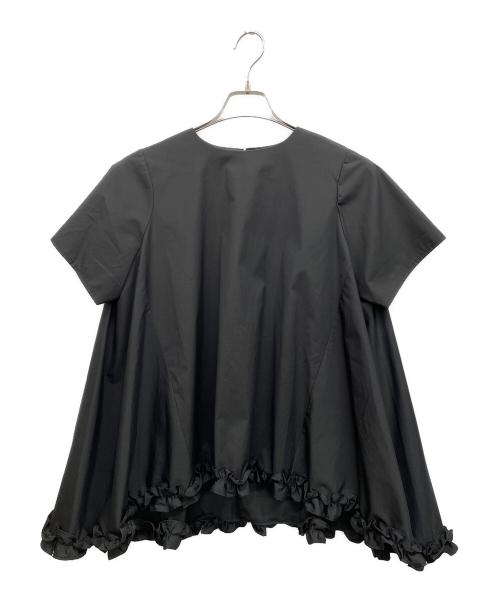 OHGA（オオガ）OHGA (オオガ) 半袖ブラウス ブラック サイズ:Fの古着・服飾アイテム
