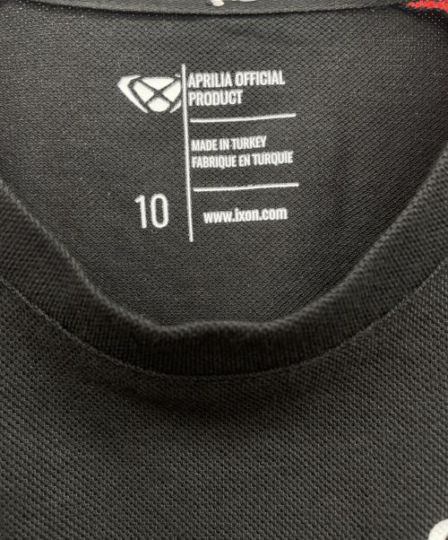 aprilia（アプリリア）aprilia (アプリリア) ゲームシャツ ブラック×パープル×オレンジ サイズ:140の古着・服飾アイテム