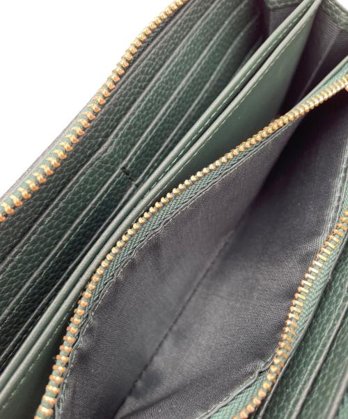 BARCOS（バルコス）BARCOS (バルコス) 長財布 グリーンの古着・服飾アイテム