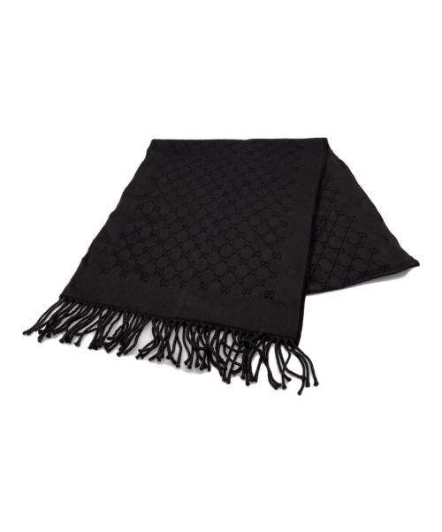 GUCCI（グッチ）GUCCI (グッチ) GG マフラー グレーの古着・服飾アイテム