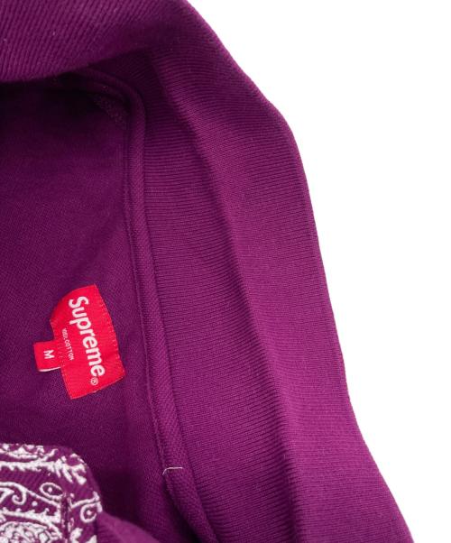 SUPREME（シュプリーム）Supreme (シュプリーム) PAISLEY POLO パープル サイズ:Mの古着・服飾アイテム