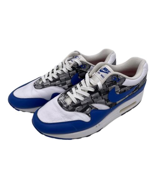 NIKE（ナイキ）NIKE (ナイキ) AIRMAX1（エアマックス）AQ0927-100 ホワイト×ブルー サイズ:29cmの古着・服飾アイテム