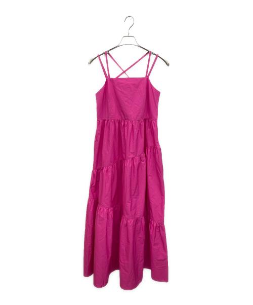 BOSS（ボス）BOSS (ボス) キャミソールワンピース ショッキングピンク サイズ:DE34 未使用品の古着・服飾アイテム