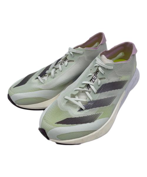 adidas（アディダス）adidas (アディダス)  adizero Japan 8 W（アディゼロ ジャパン 8 W） グリーン サイズ:250の古着・服飾アイテム