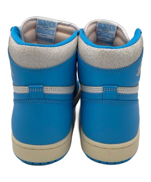 NIKE（ナイキ）NIKE (ナイキ) AIR JORDAN 1 RETRO ホワイト×ブルー サイズ:25の古着・服飾アイテム