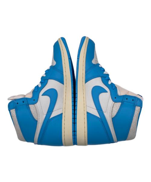 NIKE（ナイキ）NIKE (ナイキ) AIR JORDAN 1 RETRO ホワイト×ブルー サイズ:25の古着・服飾アイテム