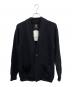BATONER（バトナ―）の古着「SIGNATURE SHAWL COLLAR CARDIGAN（シグネチャーショールカラーカーディガン）」｜ブラック