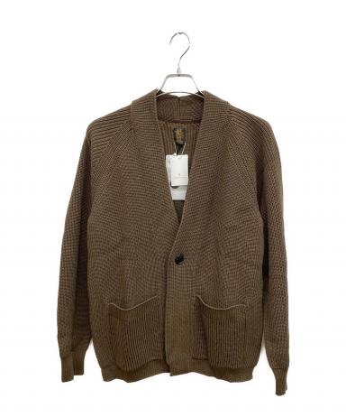 中古・古着通販】BATONER (バトナ―) SIGNATURE SHAWL COLLAR CARDIGAN