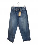 sancaサンカ）の古着「デニムパンツ」｜ネイビー