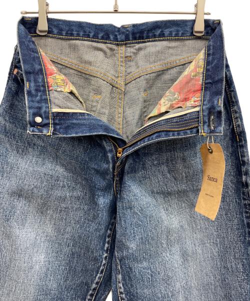 sanca（サンカ）Sanca (サンカ) デニムパンツ ネイビー サイズ:1の古着・服飾アイテム