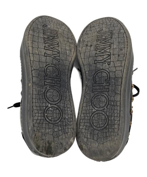 JIMMY CHOO（ジミーチュウ）JIMMY CHOO (ジミーチュウ) スニーカー ブラック サイズ:43の古着・服飾アイテム