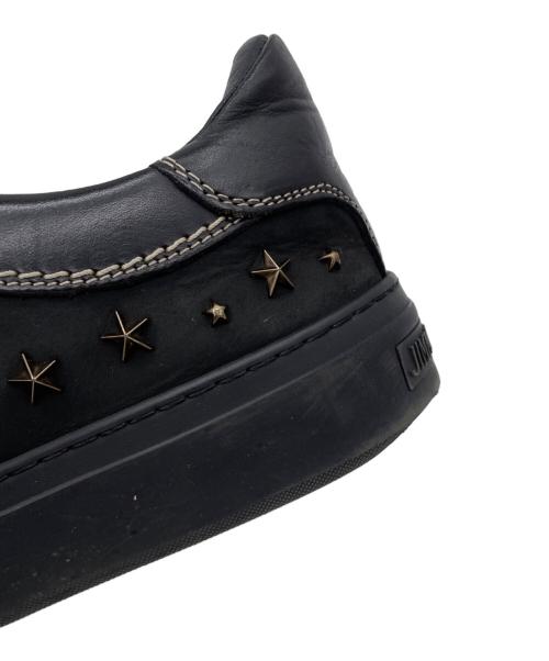 JIMMY CHOO（ジミーチュウ）JIMMY CHOO (ジミーチュウ) スニーカー ブラック サイズ:43の古着・服飾アイテム