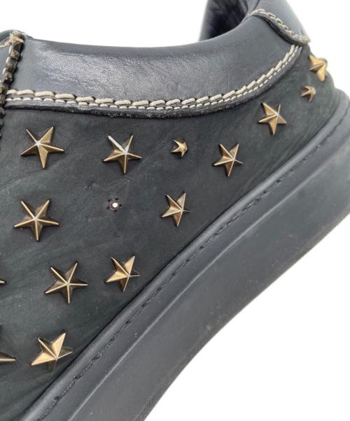 JIMMY CHOO（ジミーチュウ）JIMMY CHOO (ジミーチュウ) スニーカー ブラック サイズ:43の古着・服飾アイテム