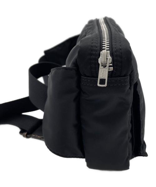 PORTER（ポーター）PORTER (ポーター) タンカー　ウエストバッグ ブラックの古着・服飾アイテム