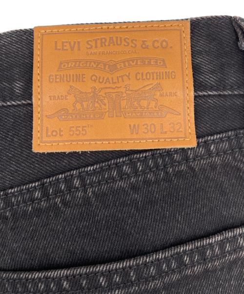 LEVI'S（リーバイス）LEVI'S (リーバイス) 後染めデニムパンツ ブラック サイズ:W30 L32の古着・服飾アイテム