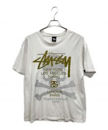 stussy×Mastermind（ステューシー×マスターマインド）の古着「半袖カットソー」｜ホワイト