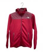 THE NORTH FACEザ ノース フェイス）の古着「NYLON FLEECE HOODIE（ナイロンフリースフーディー）」｜レッド
