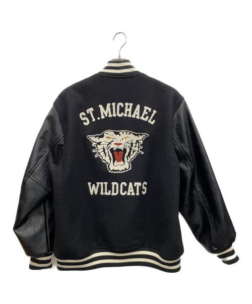 HOUSTON（ヒューストン）HOUSTON (ヒューストン) スタジャン ブラック サイズ:XX-LARGEの古着・服飾アイテム