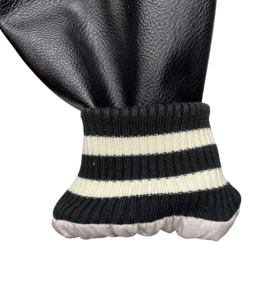 HOUSTON（ヒューストン）HOUSTON (ヒューストン) スタジャン ブラック サイズ:XX-LARGEの古着・服飾アイテム