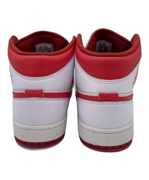 NIKE（ナイキ）NIKE (ナイキ) AIR JORDAN 1 Mid SE （エアジョーダン1ミッドSE） ホワイト×レッド サイズ:28.5cmの古着・服飾アイテム