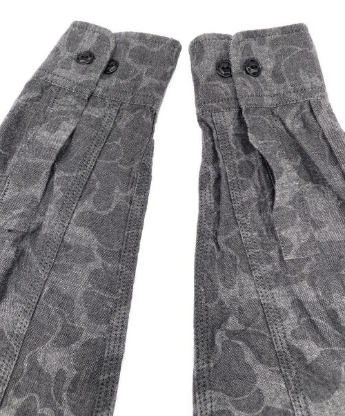 A BATHING APE（ア ベイシング エイプ）A BATHING APE (ア ベイシング エイプ) 長袖シャツ グレー サイズ:Ｍの古着・服飾アイテム