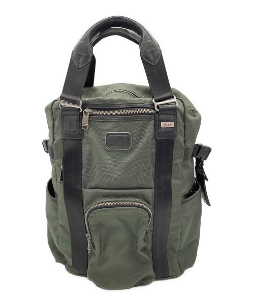 TUMI（トゥミ）TUMI (トゥミ) リュック グリーンの古着・服飾アイテム