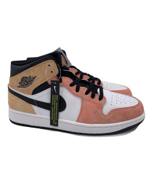 NIKE（ナイキ）NIKE (ナイキ) AIR JORDAN 1 MID SE ベージュ サイズ:30cmの古着・服飾アイテム