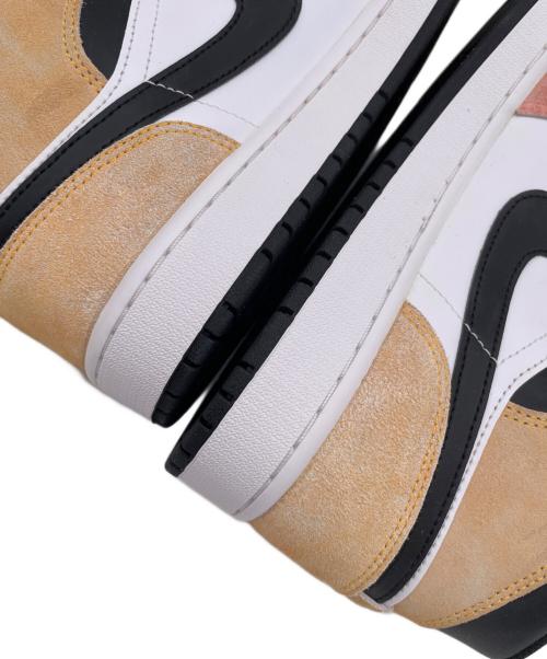 NIKE（ナイキ）NIKE (ナイキ) AIR JORDAN 1 MID SE ベージュ サイズ:30cmの古着・服飾アイテム