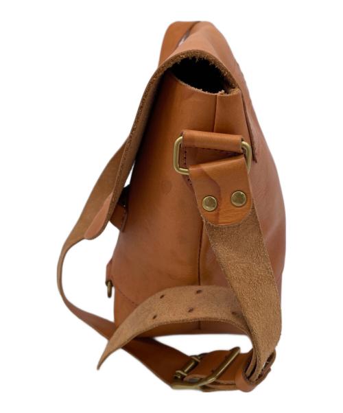 BUTLER VERNER（バトラーバーナー）BUTLER VERNER (バトラーバーナー) ショルダーバッグ ブラウンの古着・服飾アイテム