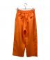 MAISON SPECIAL (メゾンスペシャル) バックサテンイージースラックス オレンジ サイズ:36：6000円