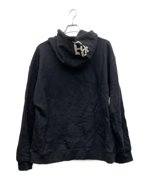 AMNJX OF THE YEAR（エーエムエヌジェーエックスオブザイヤー）AMNJX OF THE YEAR (エーエムエヌジェーエックスオブザイヤー) FRUIT OF THE LOOM (フルーツオブザルーム) プルオーバーパーカー ブラック サイズ:XLの古着・服飾アイテム