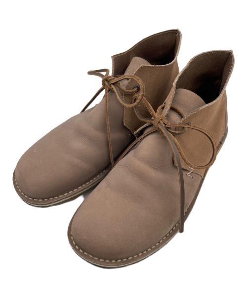 CAMILLE TANOH×NONNATIVE（カミーユ タノ×ノンネイティブ）CAMILLE TANOH×NONNATIVE (カミーユ タノ×ノンネイティブ) チャッカーブーツ ブラウン サイズ:41の古着・服飾アイテム