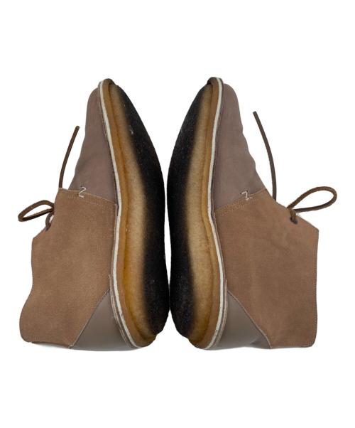 CAMILLE TANOH×NONNATIVE（カミーユ タノ×ノンネイティブ）CAMILLE TANOH×NONNATIVE (カミーユ タノ×ノンネイティブ) チャッカーブーツ ブラウン サイズ:41の古着・服飾アイテム