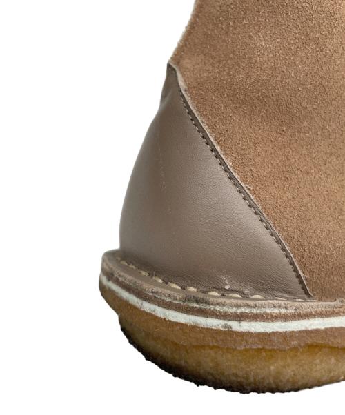 CAMILLE TANOH×NONNATIVE（カミーユ タノ×ノンネイティブ）CAMILLE TANOH×NONNATIVE (カミーユ タノ×ノンネイティブ) チャッカーブーツ ブラウン サイズ:41の古着・服飾アイテム